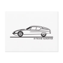 1970 - 1975 Citroën SM Post Card