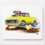 1970-72 Chevy C10 Yellow Truck Mouse Pad