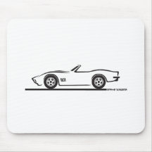 1970-72 Corvette Convertible Mouse Pads