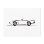 1970-72 Corvette Convertible Postcards