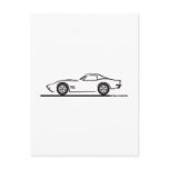 1970-72 Corvette Post Card