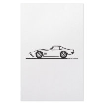 1970-72 Corvette Stationery Paper