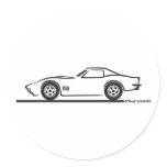 1970-72 Corvette Sticker