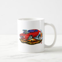 1970-72 Firebird Red Car Mug