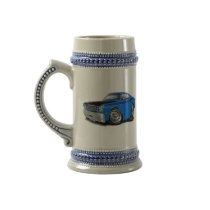 1970-74 Duster 340 Blue Car Coffee Mug