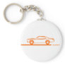 1970-74 Duster Orange Car Keychains