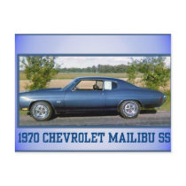 1970 Chev Super Sport postcards