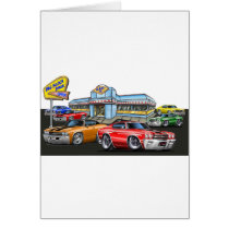 1970 Chevelle Diner Greeting Cards