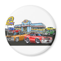 1970 Chevelle Diner Magnet