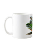 1970 Chevelle Green-Black Car Coffee Mugs
