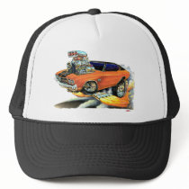 1970 Chevelle Orange-Black Top Car Hats