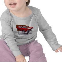 1970 Chevelle Red-White Car Tees
