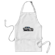 1970 Chevelle Silver-Black Car Aprons