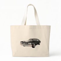 1970 Chevelle SS: Black Finish: Tote Bag