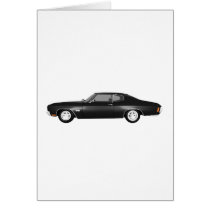 1970 Chevelle SS: Black Finish: Cards