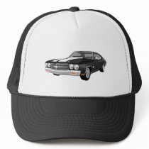 1970 Chevelle SS: Black Finish: Trucker Hat