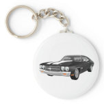 1970 Chevelle SS: Black Finish: Key Chains