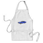 1970 Chevelle SS: Blue Finish: aprons