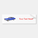 1970 Chevelle SS: Blue Finish: Bumper Sticker