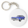 1970 Chevelle SS: Blue Finish: Key Chain