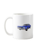 1970 Chevelle SS: Blue Finish: Coffee Mugs
