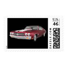 1970 Chevelle SS: Candy Apple Finish: Postage