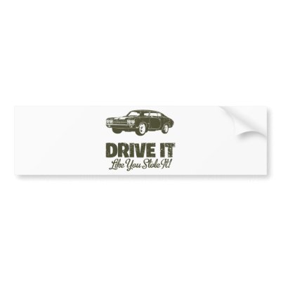 1970 Chevrolet Chevelle SS 454 Bumper Stickers by MuscleDude