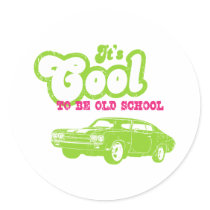 1970 Chevrolet Chevelle SS 454 Round Sticker