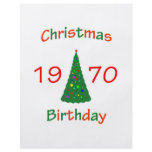 1970 Christmas Birthday Flyer
