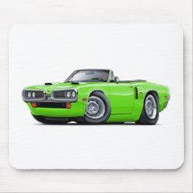 1970 Coronet RT Lime Convert Mouse Pads