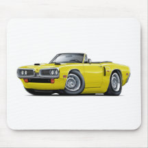 1970 Coronet RT Yellow Convert Mousepad