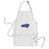 1970 Corvette Sports Car: Blue Finish Apron