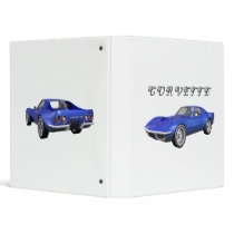 1970 Corvette Sports Car: Blue Finish: Binder