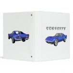 1970 Corvette Sports Car: Blue Finish: Binder