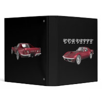 1970 Corvette Sports Car: Candy Apple: Binder