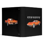 1970 Corvette Sports Car: Orange Finish: Binder