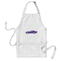 1970 Corvette Sports Car: Purple Finish: Apron