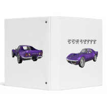 1970 Corvette Sports Car: Purple Finish: Binder