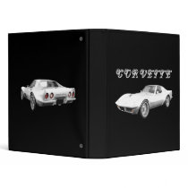 1970 Corvette Sports Car: White Finish: Binder