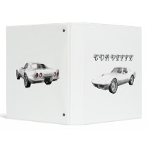 1970 Corvette Sports Car: White Finish: Binder