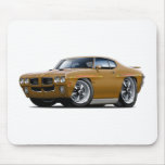 1970 GTO Judge Gold Car Mousepads