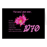 1970 - Hit Songs and the Best Year Ever Card