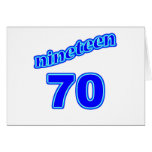 1970 Nineteen 70 Cards