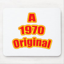 1970 Original Red Mouse Pad