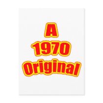 1970 Original Red Postcards