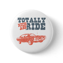 1970 Plymouth Barracuda Pinback Button
