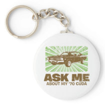 1970 Plymouth Barracuda Keychains