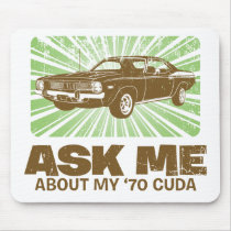1970 Plymouth Barracuda Mouse Pad