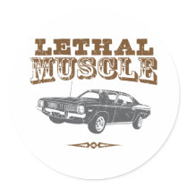 1970 Plymouth Barracuda Sticker