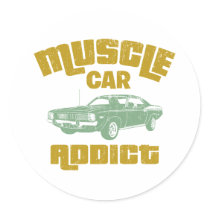 1970 Plymouth Barracuda Stickers